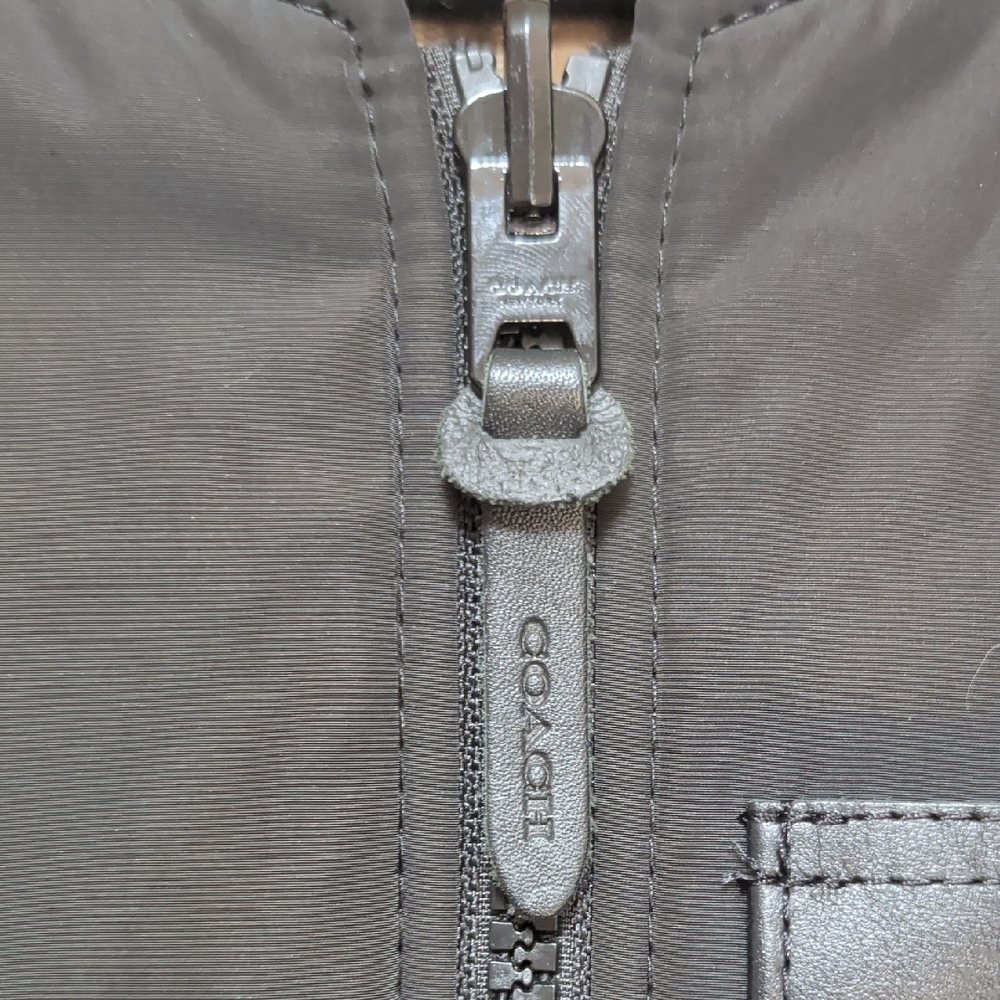 Coach Brown Patterned Windbreaker Jacket - image 6